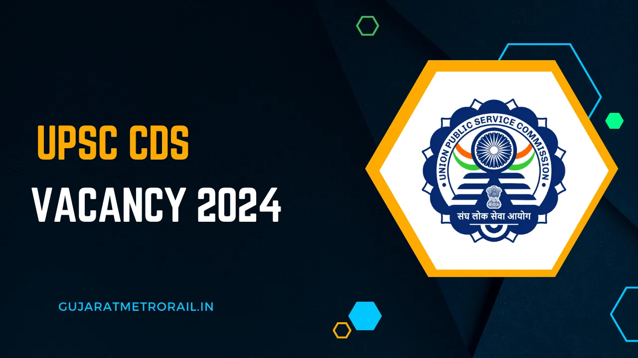 UPSC CDS Vacancy 2024